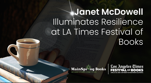 Janet McDowell at the Los Angeles Times Festival of Books